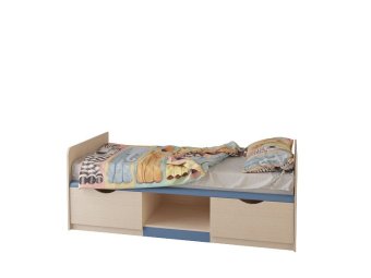 Кровать с 2 ящиками ЖК 4.5М, изд. №12 - 9280