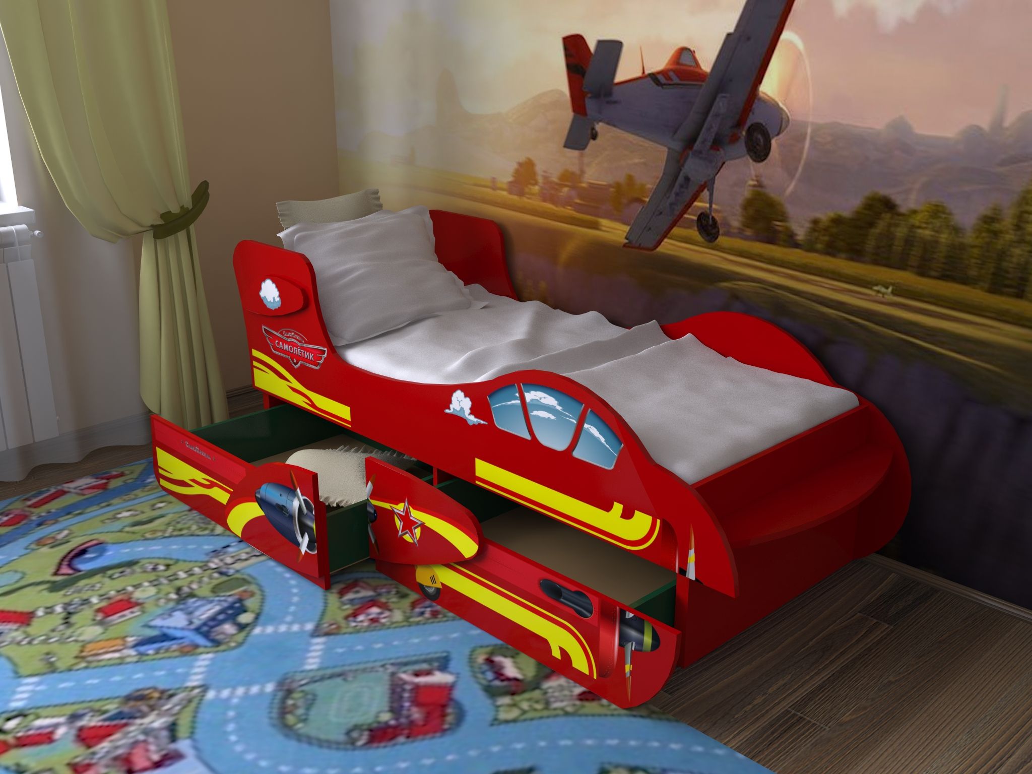 детская кровать для мальчика от 8 лет