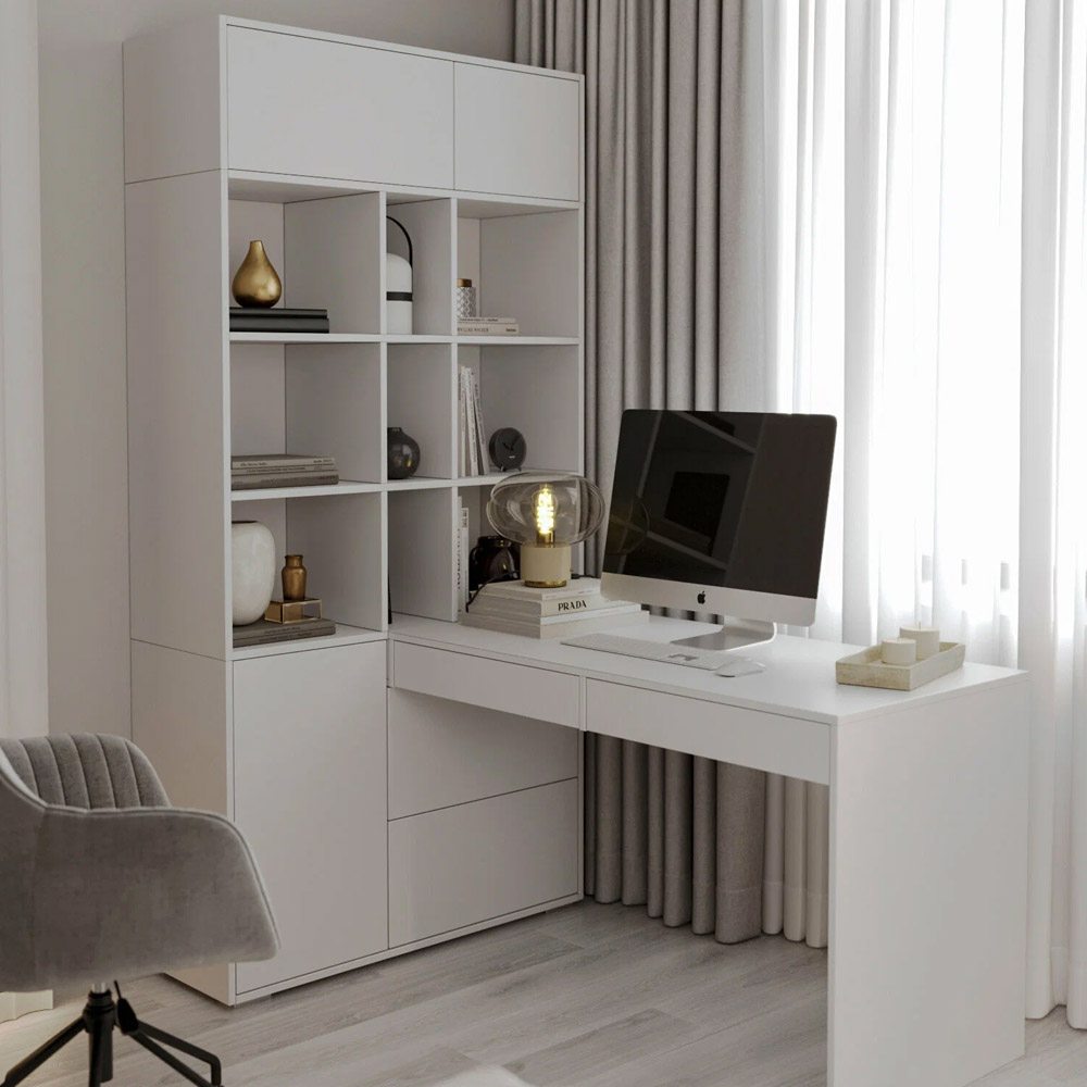 Каталог Стол письменный со стеллажом 1000 от магазина ПолКомода.РУ