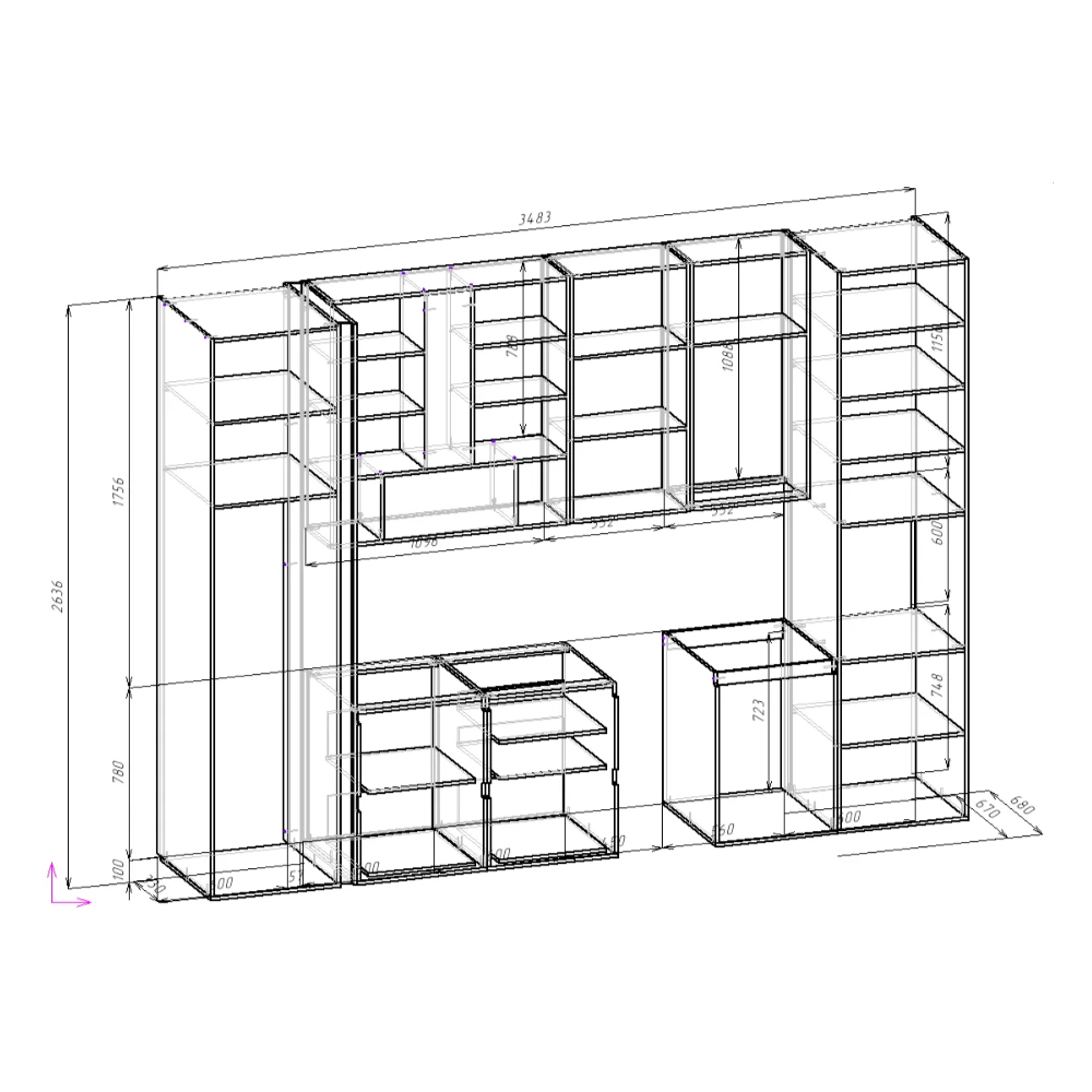 Каталог Нестандарт Кухня GOLA от магазина ПолКомода.РУ