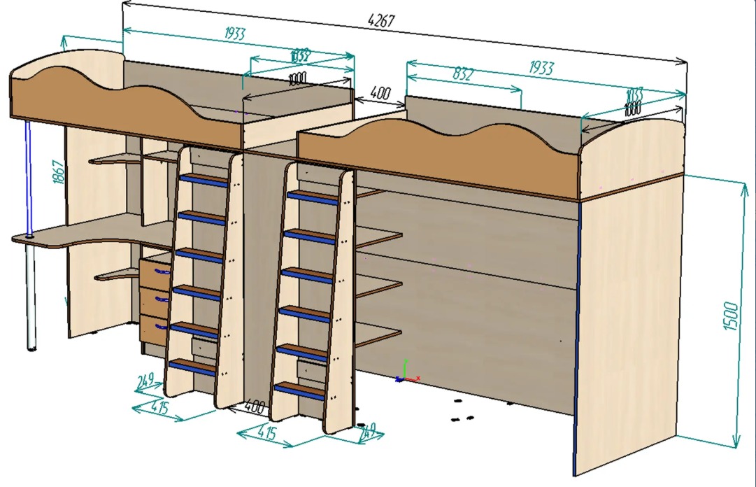 Каталог Нестандарт Пионер Стенка от магазина ПолКомода.РУ