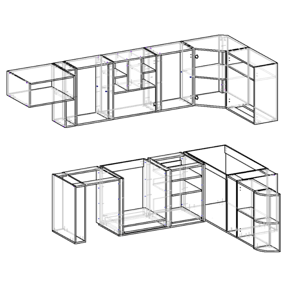 Каталог Кухня 004 от магазина ПолКомода.РУ
