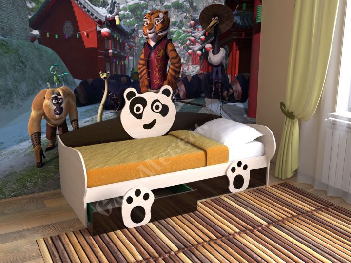 Каталог Кровать детская Панда от магазина ПолКомода.РУ