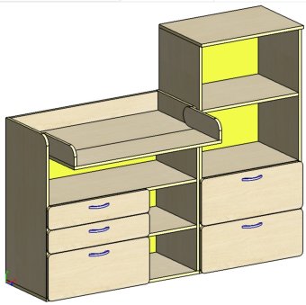 Комод детский пеленальный - 15600