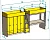 Каталог  Нестандарт Двухъярусная кровать Л-CE606-604 от магазина ПолКомода.РУ