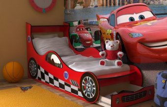 Кровать детская Машина с ящиком 800*1900мм - 16020