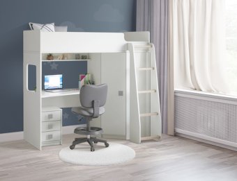 Кровать чердак Л-B603.2 с тумбой - 31185