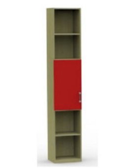 Шкаф одностворчатый (4 ниши, 1 дверь) Карамель - 10110