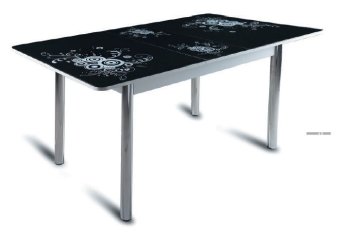Обеденный стол Грация (черный) - 32980