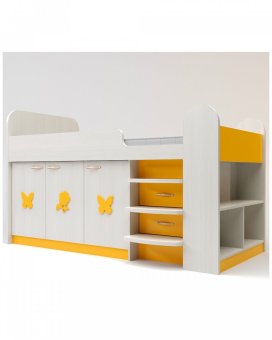 Кровать  Аллегро с выбором цвета RAL Fema Baby - 44900