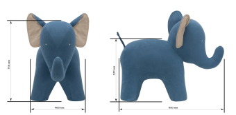 Пуф Leset Elephant - 10260