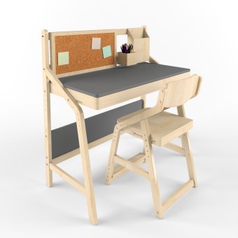 КОМБО набор №12 Растущий стол и стул для детей - 0