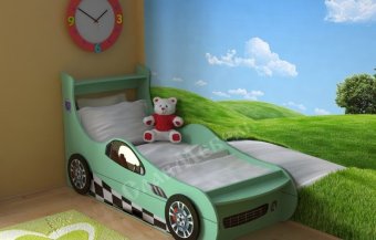 Кровать двухъярусная детская Машина №7 - 19990