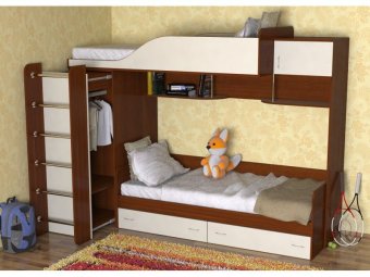 Двухъярусная кровать Дуэт-3 - 32960