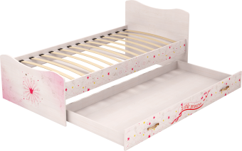 Кровать мод.4 Принцесса с ящиком - 9907.00