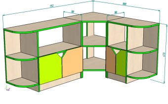 Мебель угловая игровая - 9900