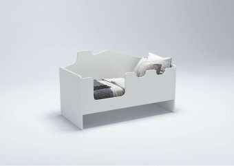 Детская кровать от 3 лет Л-K202 домик - 10792